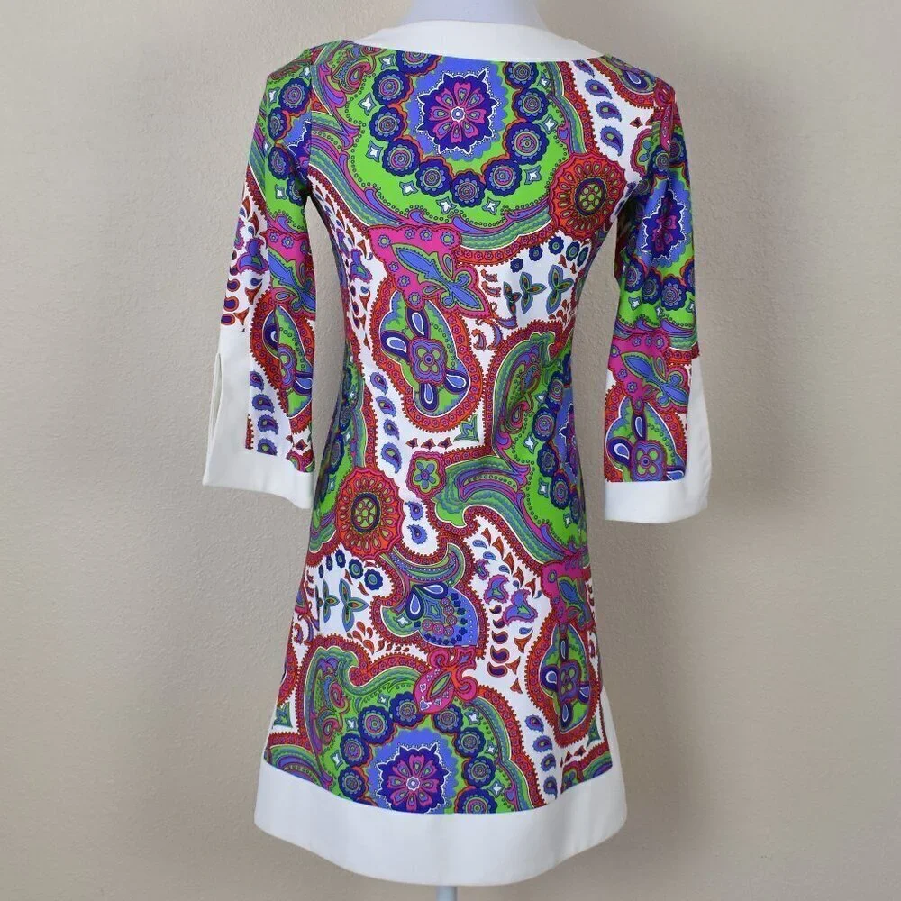 Jude Connally HOLLY Paisley Floral Tunic Dress - XS - Picture 6 of 9
